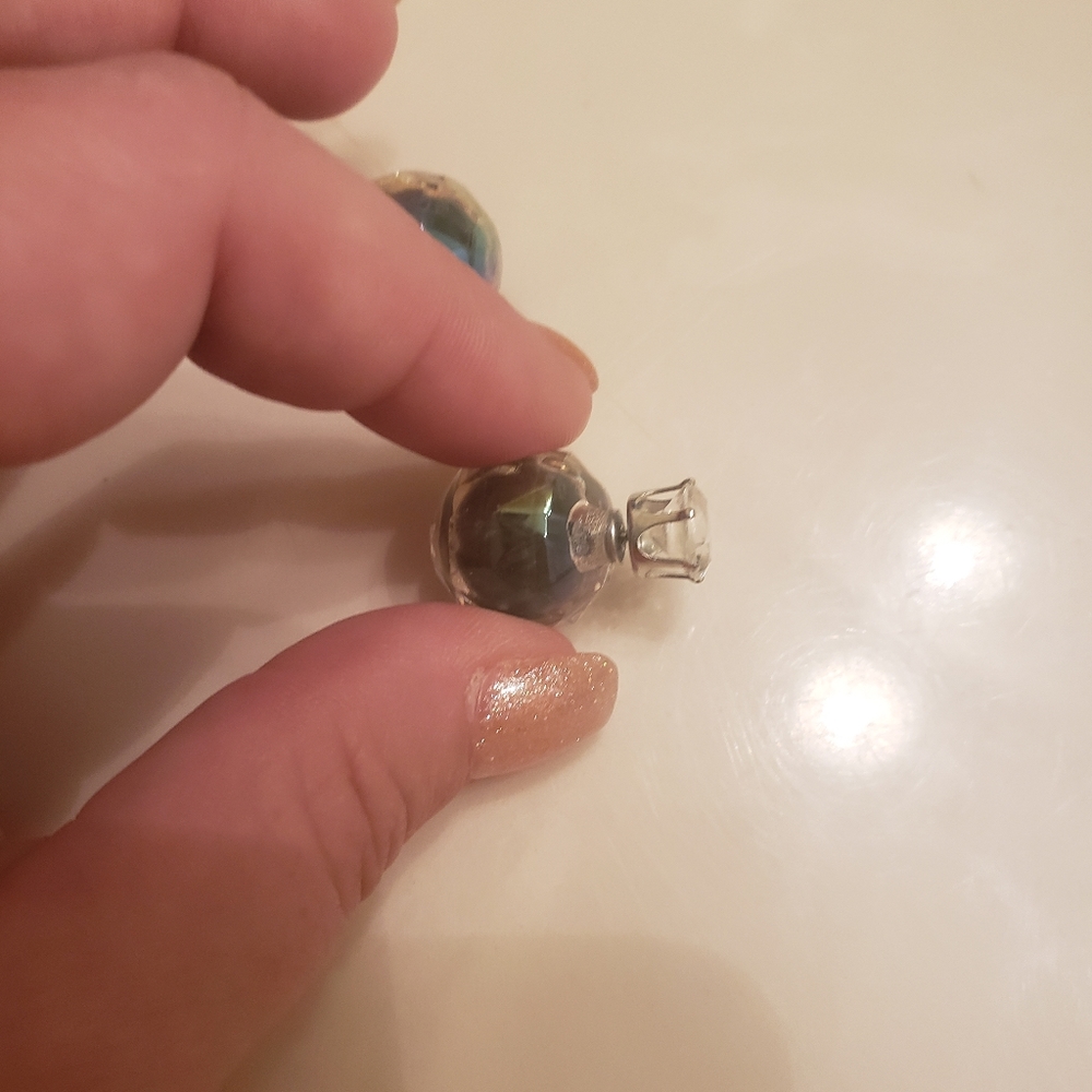 Double sided earrings